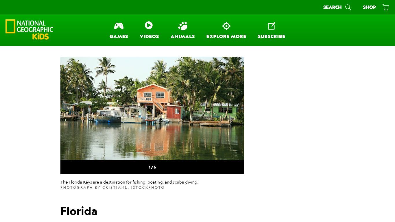 Florida Pictures and Facts - Geography